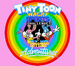 Tiny Toon Adventures - Wacky Sports Challenge